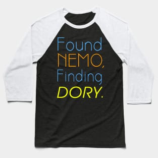 Found Nemo Finding Dory Baseball T-Shirt